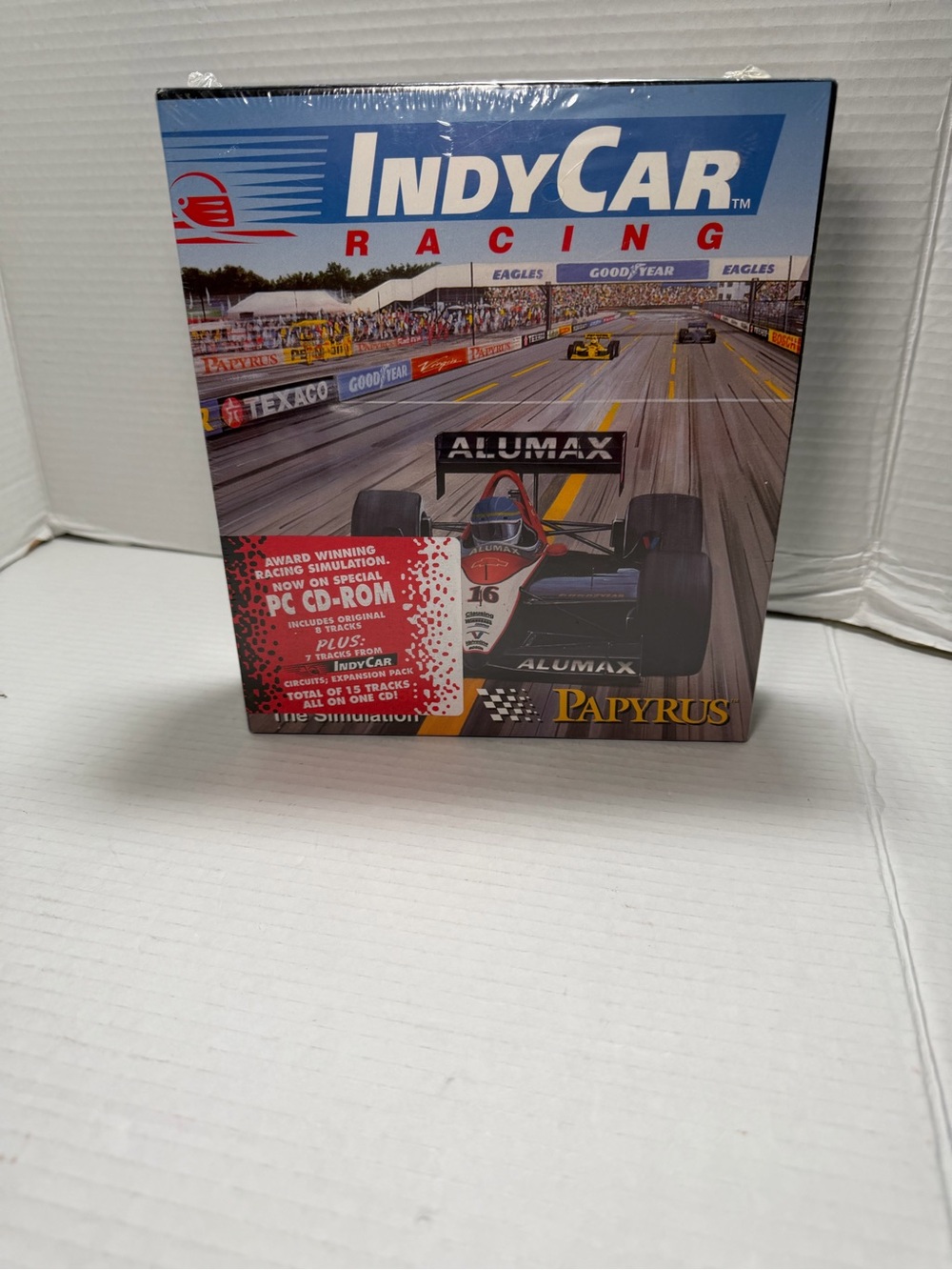 New IndyCar Racing Indianapolis 500 PC Game Simulation CD-Rom Papyrus Virgin New